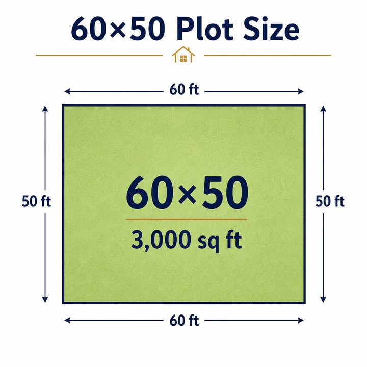 Brigade Savannah 60x50 Plot dimensions